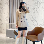 Women’s Classic Short Trench Coat - Khaki