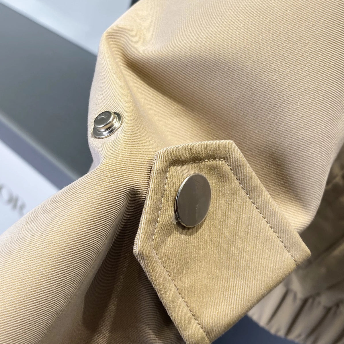Women's Cotton Short Jacket - Khaki