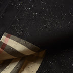 Women's Classic Mid-Length Trench Coat - Black