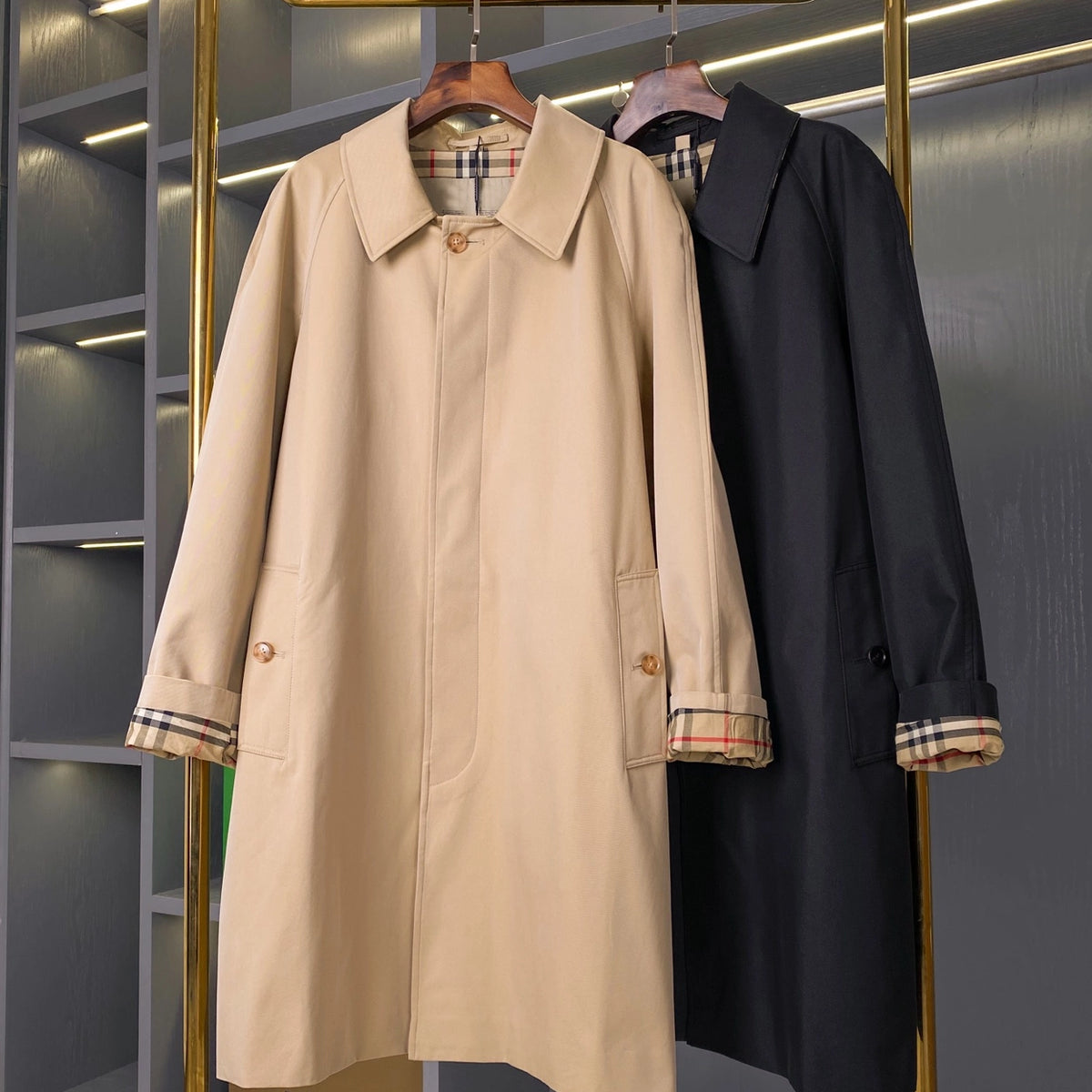 Men's Lightweight British-Style Windbreaker - Available in Two Colors