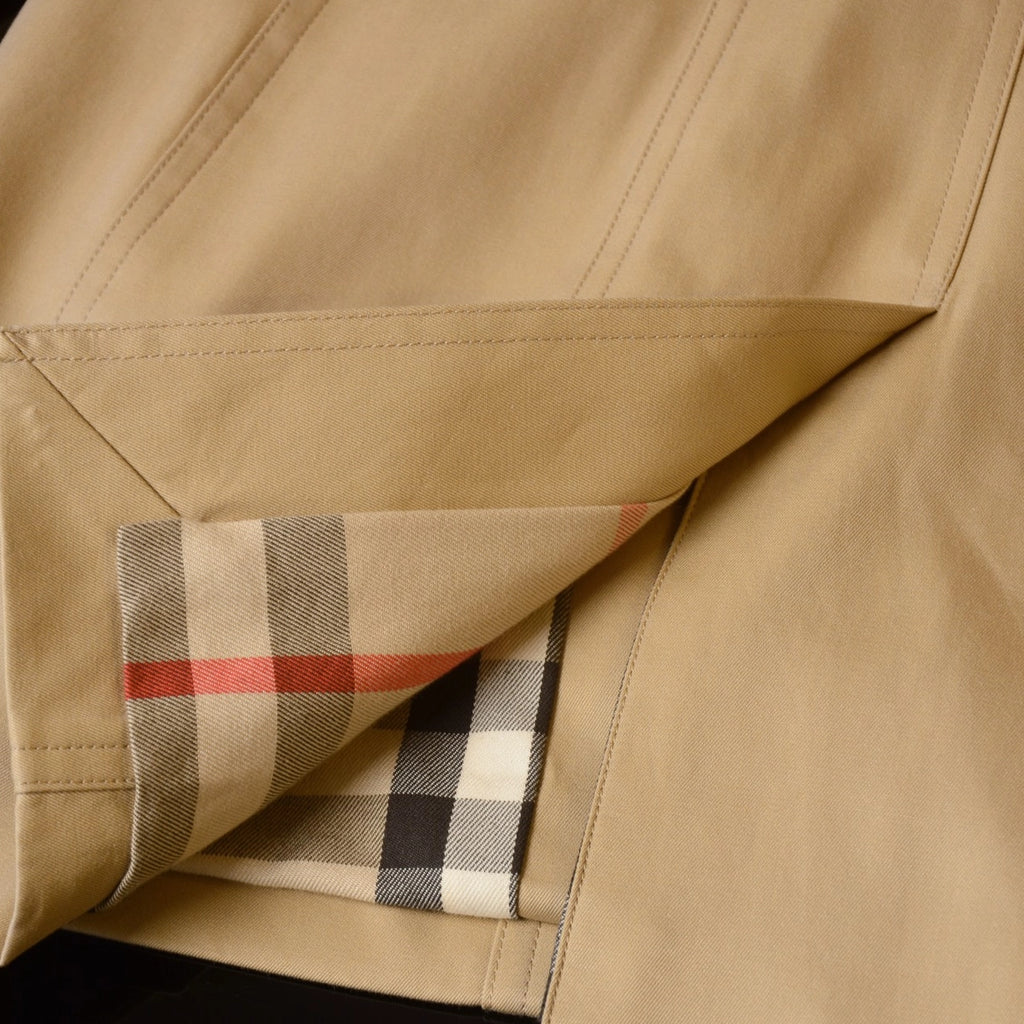 Women’s Classic Short Trench Coat - Khaki