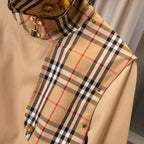 Women's Vintage Cut Long Twill Cotton Classic Trench Coat