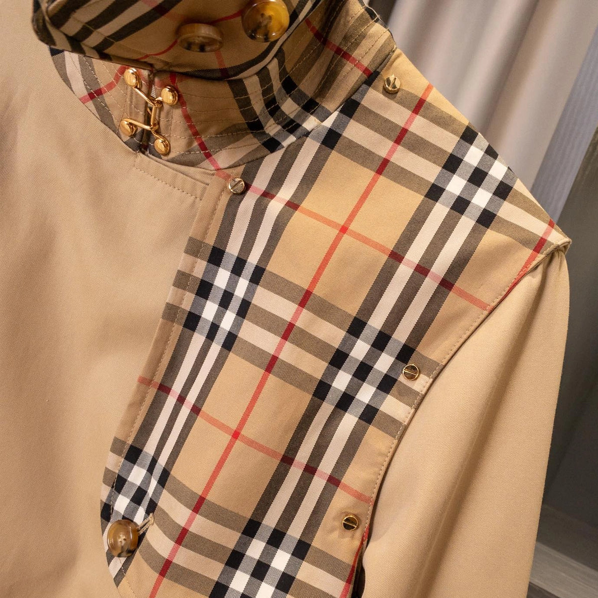 Women's Vintage Cut Long Twill Cotton Classic Trench Coat