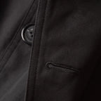 Women's Classic Long Trench Coat - Black