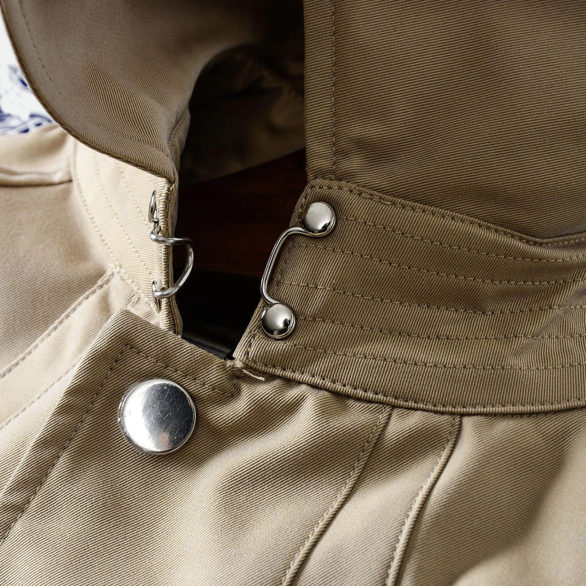 Women's Cotton Short Jacket - Khaki