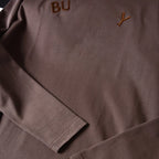 Unisex embroidered cotton long-sleeve ・ Custom embroidery