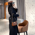 Women's Waterloo-Style Long Coat, British Retro Commuter Style - Available in Two Colors