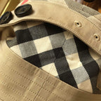 Women’s Classic Short Trench Coat - Khaki