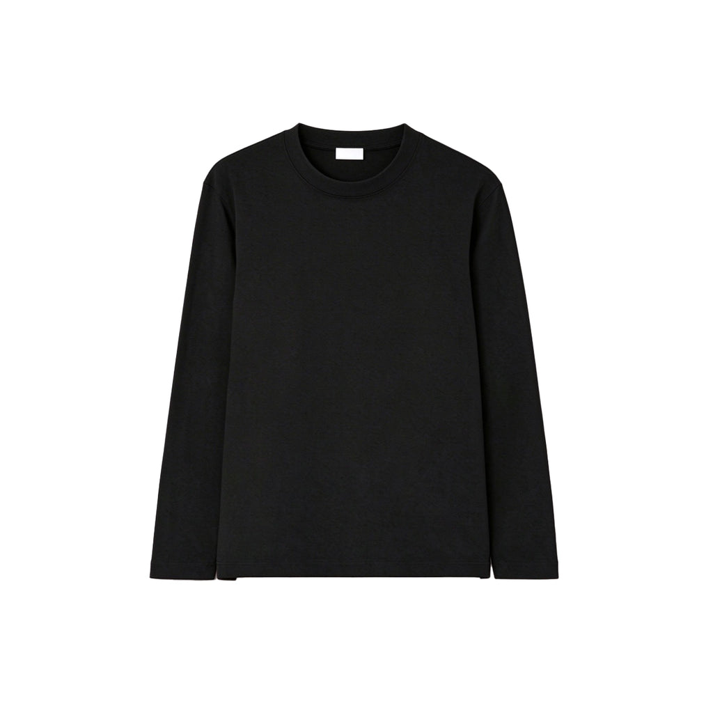 Unisex embroidered cotton long-sleeve ・ Custom embroidery